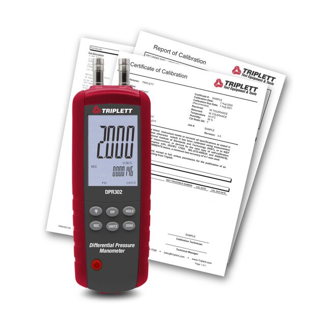 Differential Pressure Manometer,