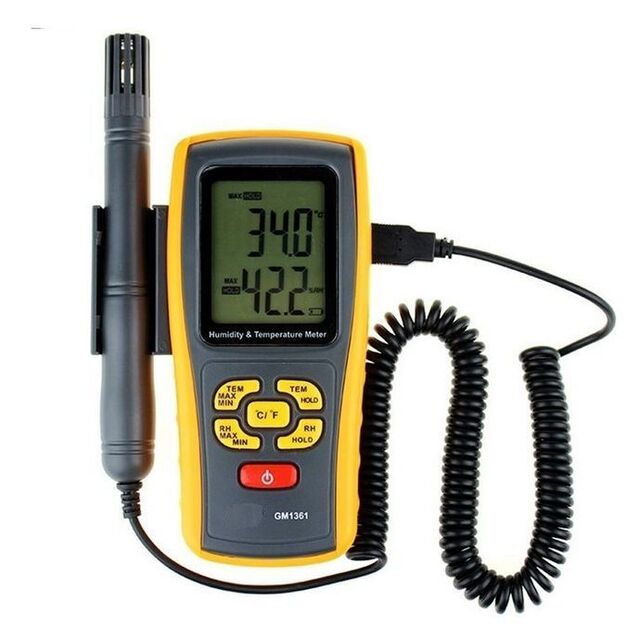 GM1361 HUMIDITY AND TEMP METER
