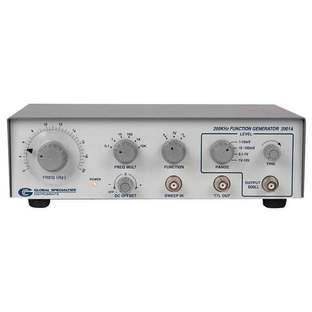 0.2HZ-200 MHZ FUNCTION GENERATOR