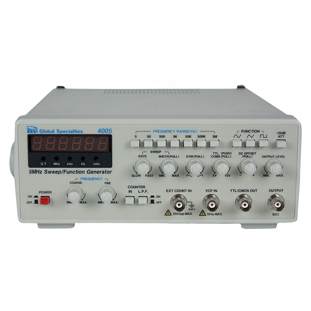 5 MHZ FUNCTION GENERATOR