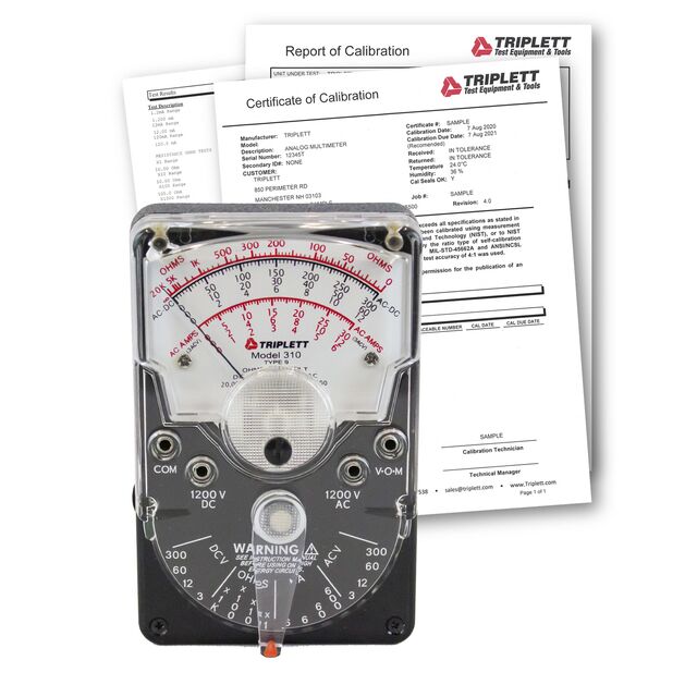 Model 310 Analog Meter