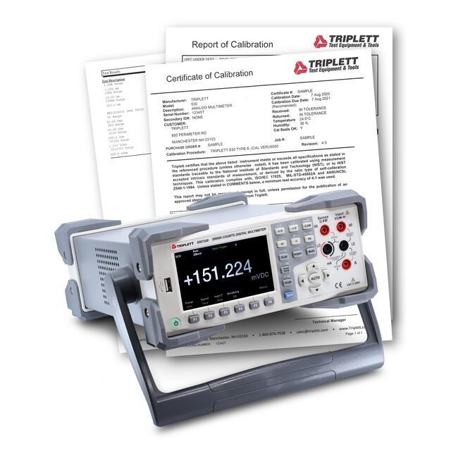 MM750B Benchtop Digital Multimet