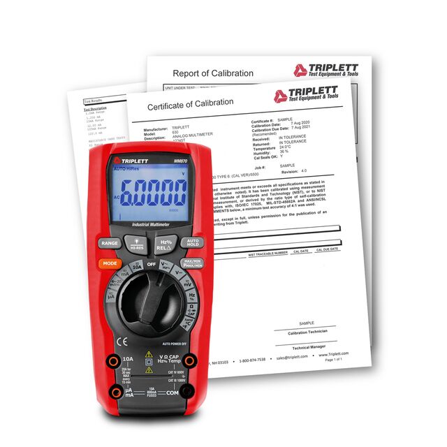 MM870 Precision Multimeter with