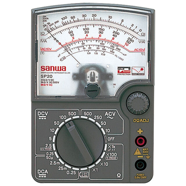 SP20 | Analog Multimeter with Co