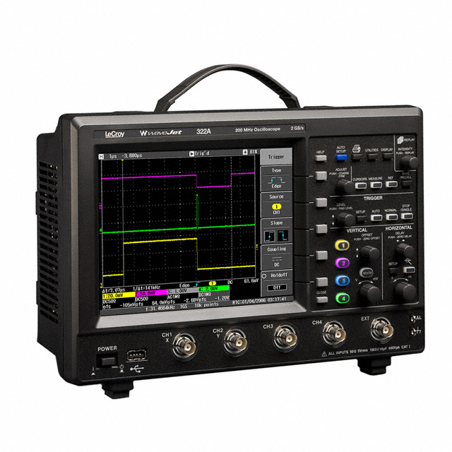 DGTL O-SCOPE 200MHZ 2CH 2GS/S