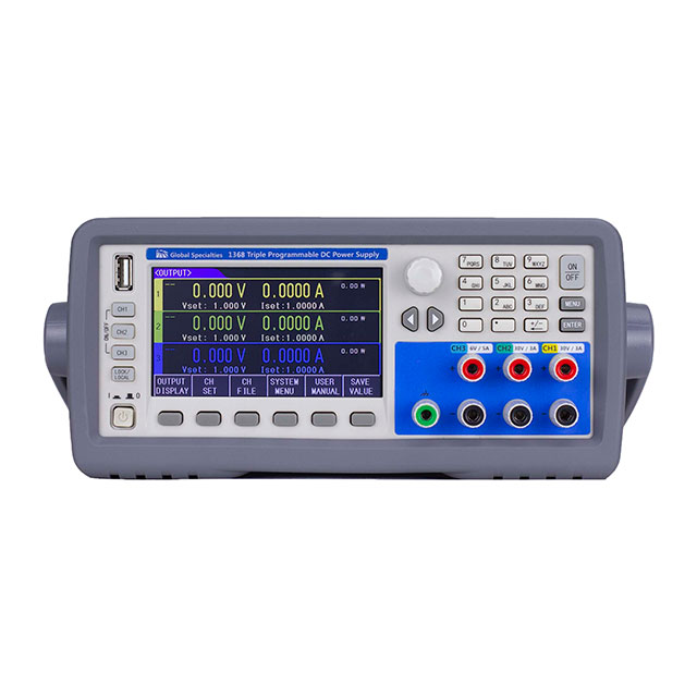TRIPLE OUTPUT PROGRAMMABLE DC PO