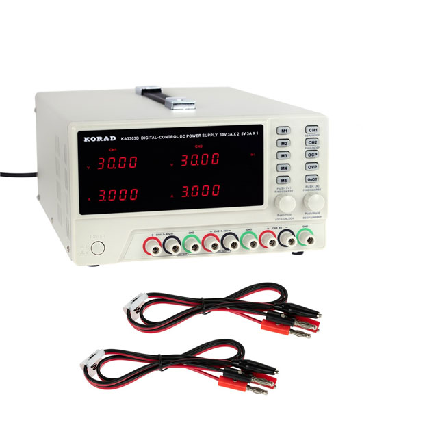 TRIPLE POWER SUPPLY 30V, 3A