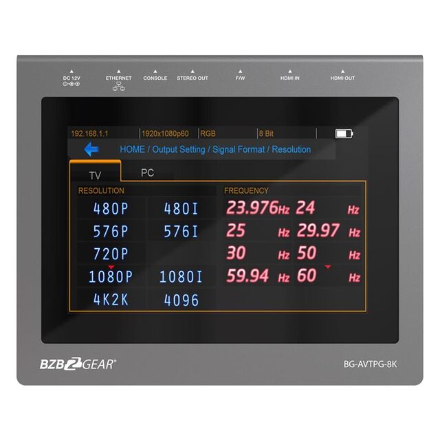 8K HDMI 2.1 48Gbps Signal Tester