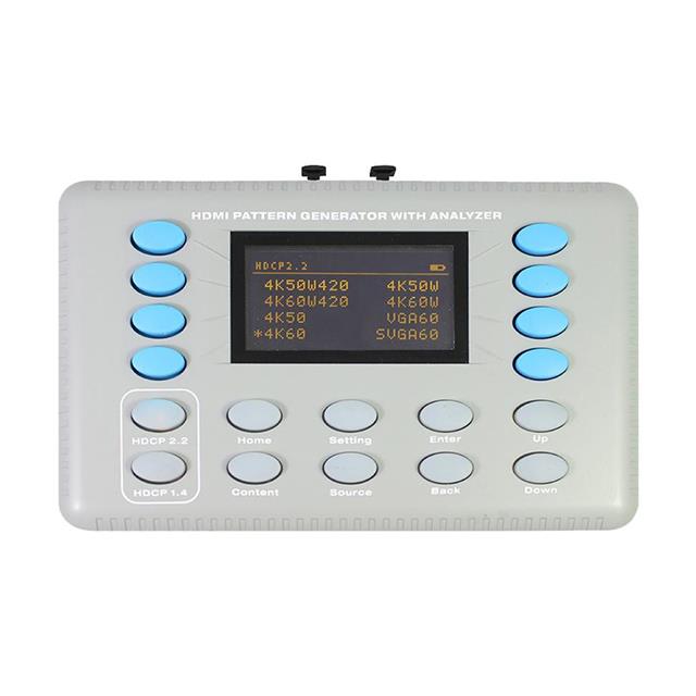 4K/HDR TEST GENERATOR-ANALYZER