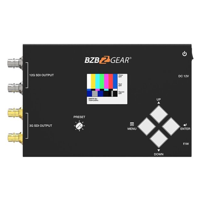4K/1080P 12G-SDI Pattern Gen