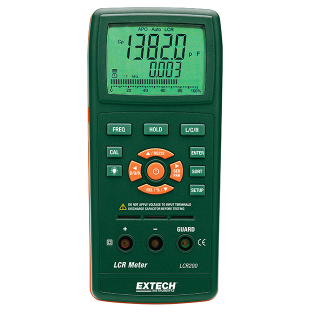 LCR METER TESTING COMPONENTS