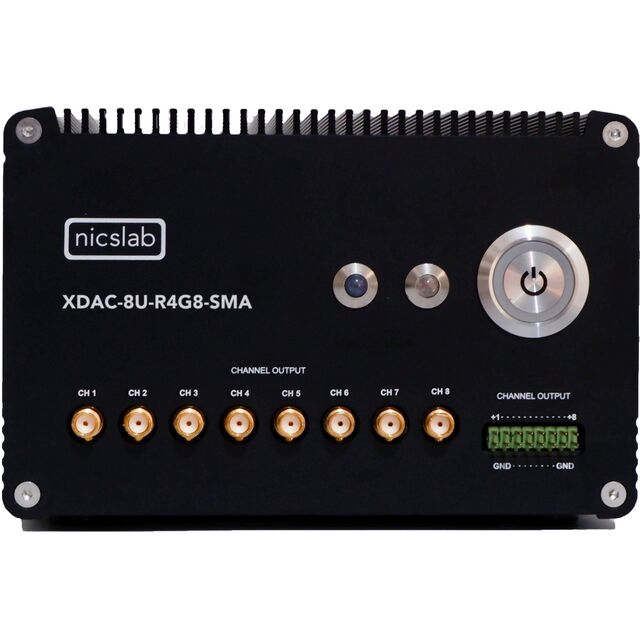 SMU 8CH SMA Connectors 0-36V 0-3