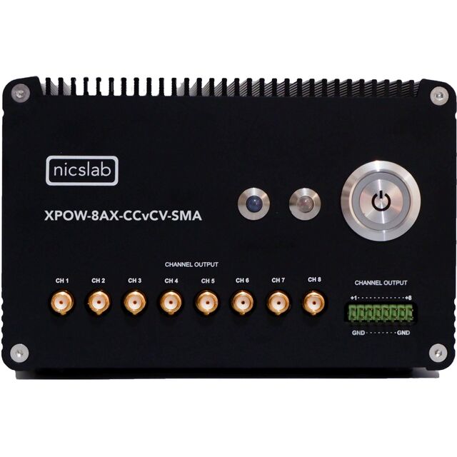SMU 8CH SMA Connectors 0-36V 0-3