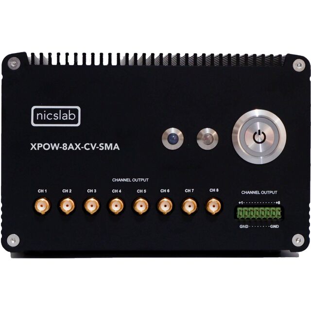SMU 8CH SMA Connectors 0-36V 0-3