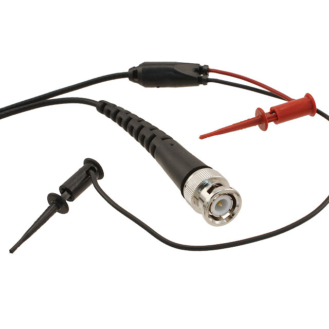 TEST LEAD BNC TO GRAB HOOK 24"