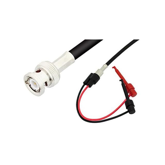 BNC Male to Hook Cable 12 Inch L