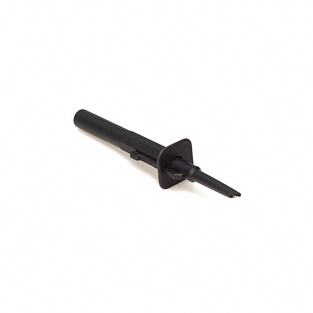 LEAD TEST SPRUNG HOOK BLACK