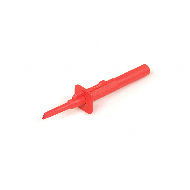 LEAD TEST SPRUNG HOOK RED