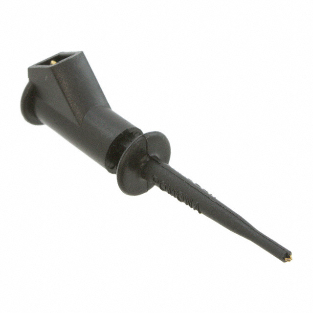 SMD GRABBER BLACK 0.025" SQ PIN