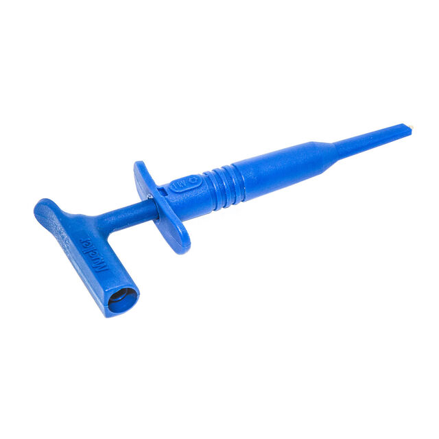 INSULATED PLUNGER HOOK R/A BLUE