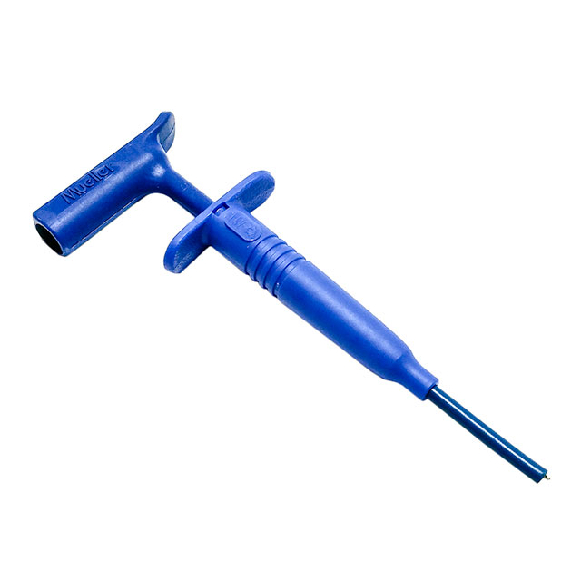 INSULATED PLUNGER HOOK R/A BLUE