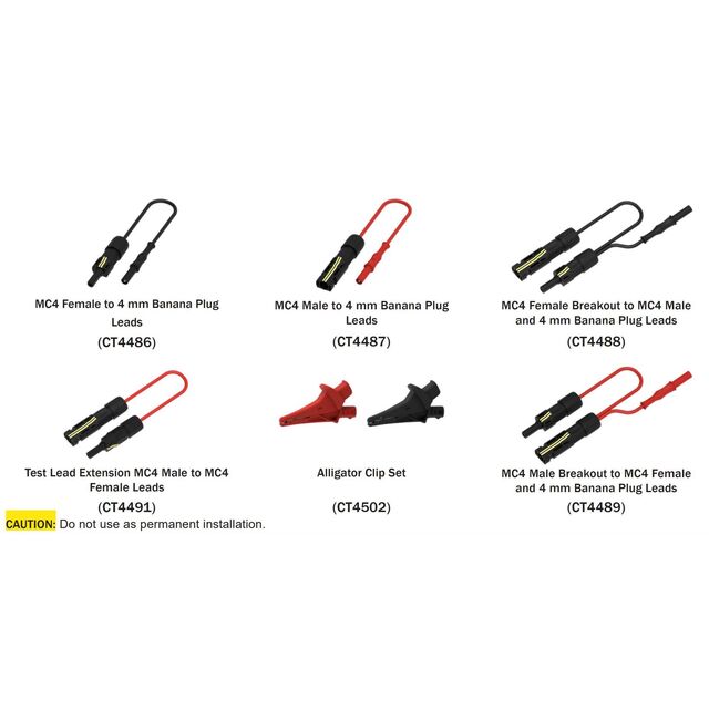 PHOTOVOLTAIC TEST LEAD KIT