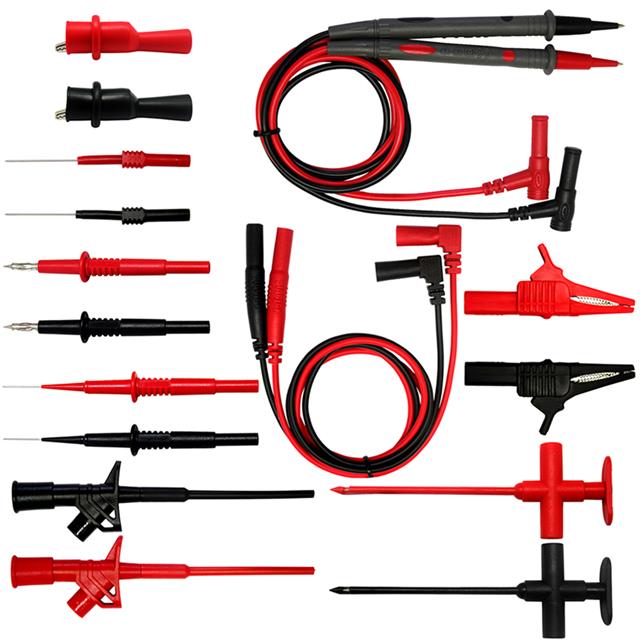 SILICONE CROCODILE CLIP TESTLEAD
