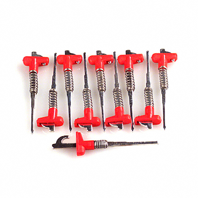 STANDARD HOOK RED 10PK