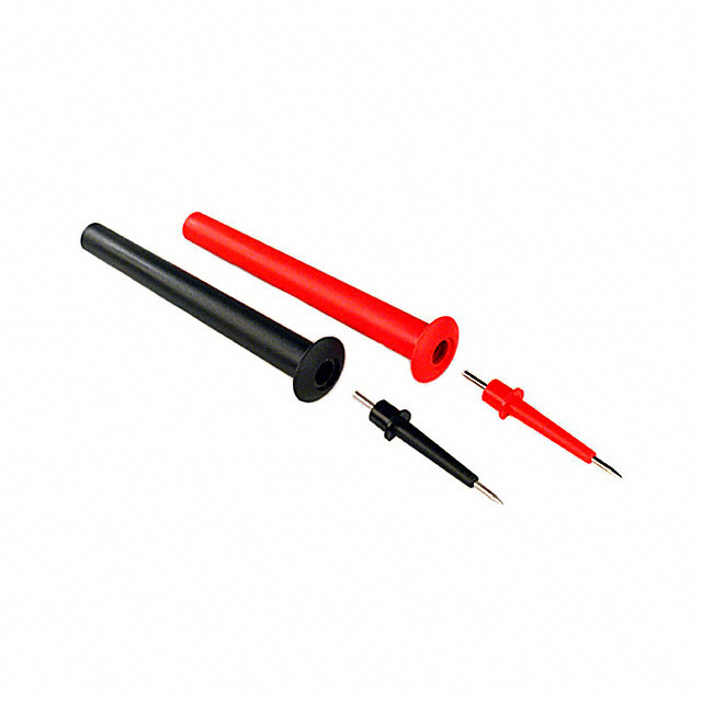 PROBE NEEDLE TIP SET/2 RED/BLK