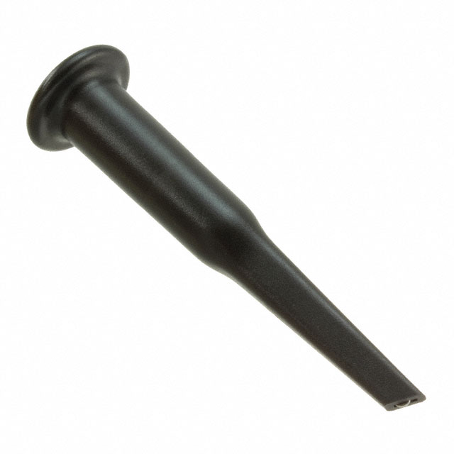 SPRUNG HOOK, BLACK, 5MM (SNAP-LO