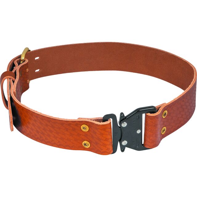 QUICK RELEASE LEATHER BELT, L