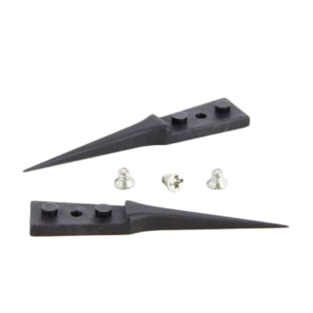 TWEEZER TIPS CARBON PEEK,ESD,5UF