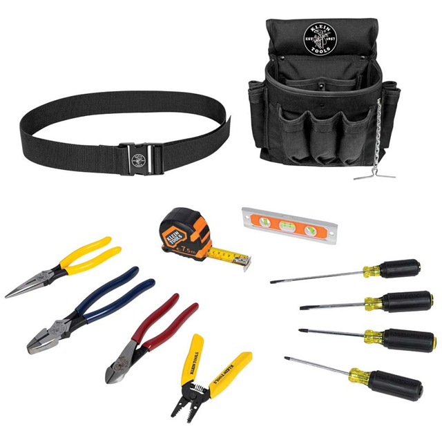 12-PC ELECTRICIAN TOOL SET