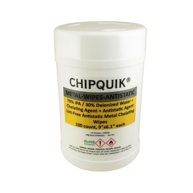 METAL CHELATING WIPES ANTI-STATI