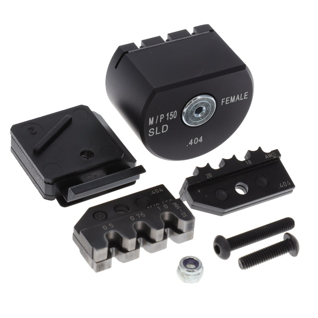 1X CRIMPING DIE SET 1X LOCATOR