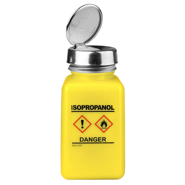 BOTTLE YELLOW ONE-TOUCH 6 OZ