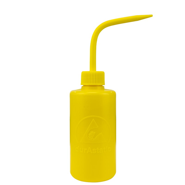 YELLOW WASH BOTTLE, 8 OZ, DURAST