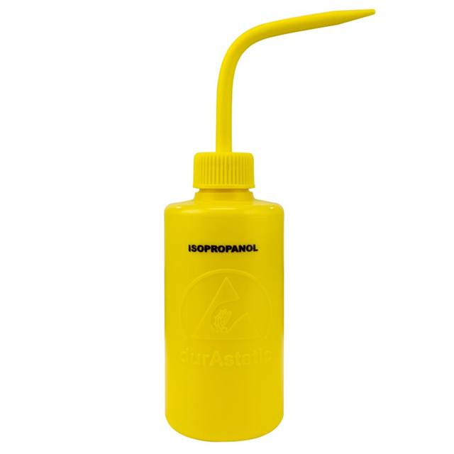 YELLOW WASH BOTTLE, 8 OZ, DURAST