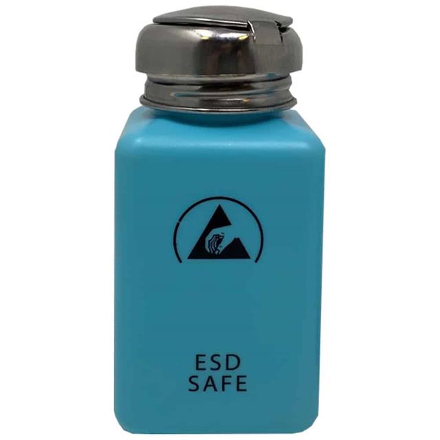 ESD Solvent Bottle, Blue, 6 oz