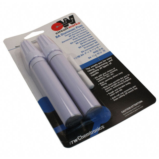 DISPENSER PEN EMPTY W/NIB 2/PKG