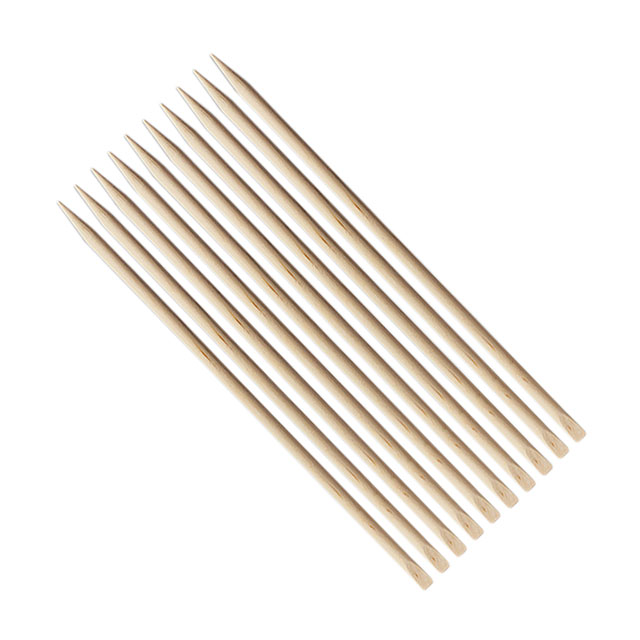 PROBE FLAT POINT BIRCHWD 7"100PC