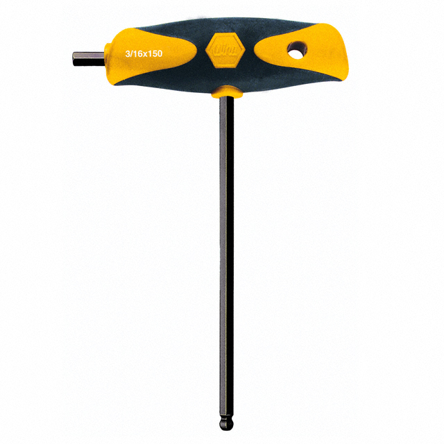 HEX KEY T-HANDLE 3/16"