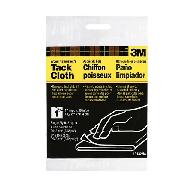 3M TACK CLOTH 10132NA, 17 IN X 3