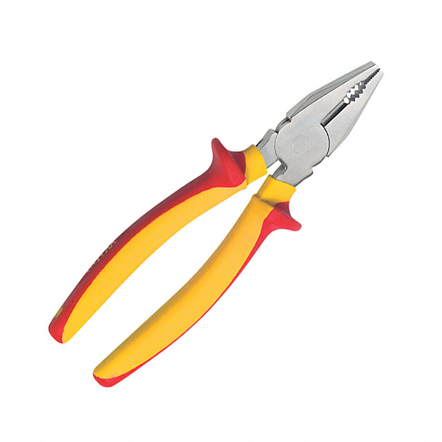 PLIERS COMBO FLAT NOSE 8"