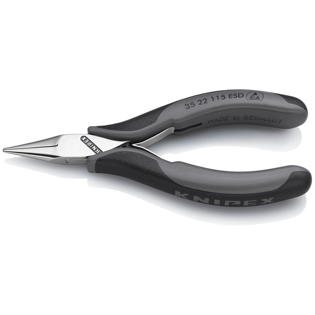 PLIERS-HALF ROUND TIP ESD