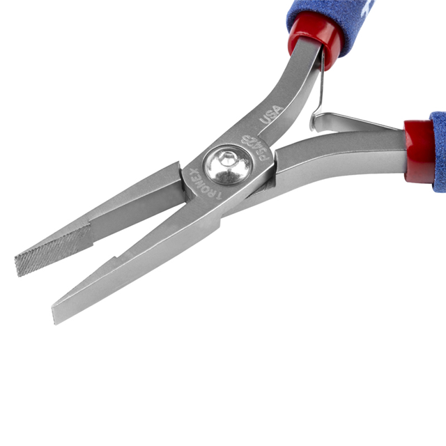 PLIER, FLAT NOSE-LONG JAW WIDE T