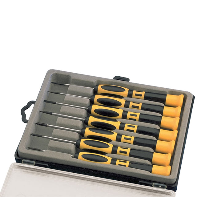 SCREWDRIVER SET W/CASE 7PC