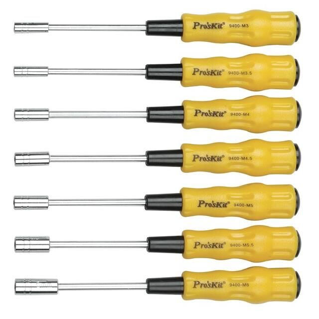 7 pcs Hex Nut Driver Set