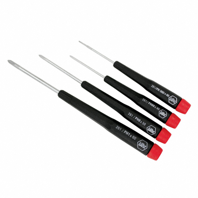 SCREWDRIVER SET PHILLIPS 4PC