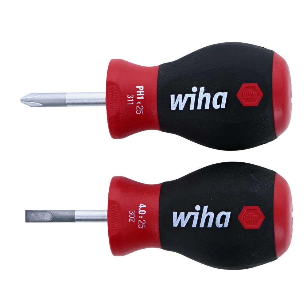 SCREWDRIVER SET PHILLIP SLOT 2PC